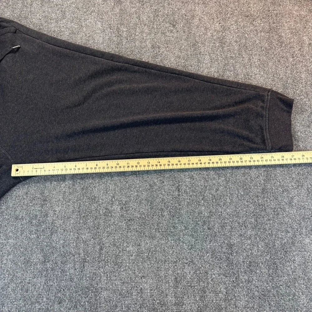 ORVIS Micro-Fleece Cuffed Jogger Sweatpants Mens 2XL Charcoal Grey Stretch Relax